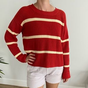 Cropped Banana Republic sweater